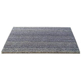 Mats Avenue Aesthetic Stripes Solid Color Coir Door Mat (40x70cm), Iconic Grey