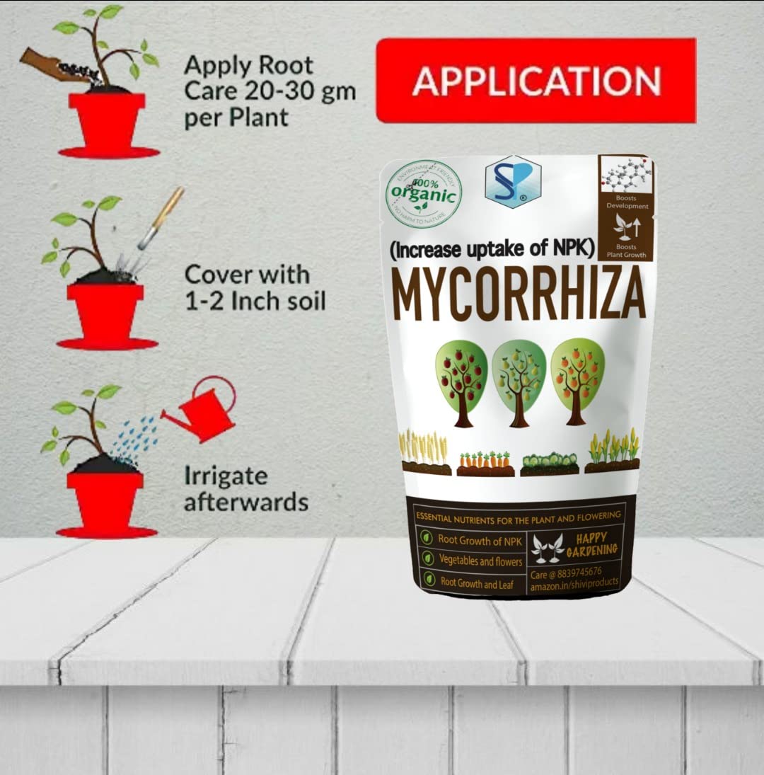 Shiviproducts Mycorrhiza VAM Bio Fungi For Root Growth And Plant Transplant