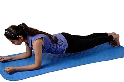 Buy Anti-Skid 6 Feet Long Extra Thick Yoga Mat (Blue) at Best