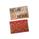 Mats Avenue Two Hand Printed Coir Doormats (40x60cm)