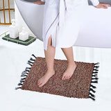 Mats Avenue Cotton Doormat Solid Pattern Multi-Color (40x60cm)