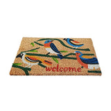 Mats Avenue Birdy Welcome Theme Natural Coir Door Mat (40X60 cm)