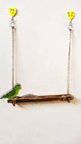 Mats Avenue Open Bamboo Bird Feeder (Hand Crafted)