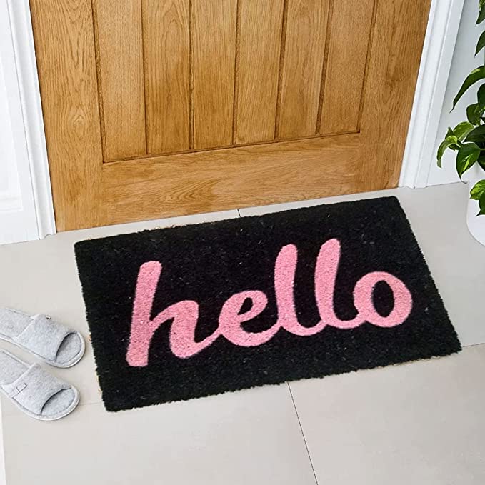 Mats Avenue Coir Door Mat Hello Pattern (40x60cm)