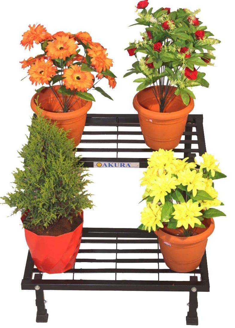 Akura Single Step Compact Metal Gardening Stand