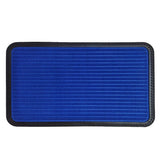 Mats Avenue Soft PP Rubber Backed Door Mat Stripped Pattern (45x75cm), Blue