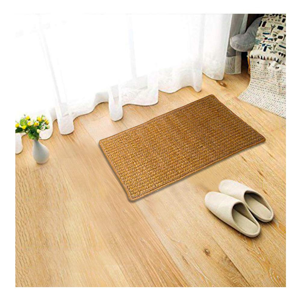 Mats Avenue Anti Slippery Coir Doormat (Pale Brown, 35x60cm)