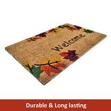 Mats Avenue Coir Door Mat Welcome Pattern Multicolor (45x75cm)