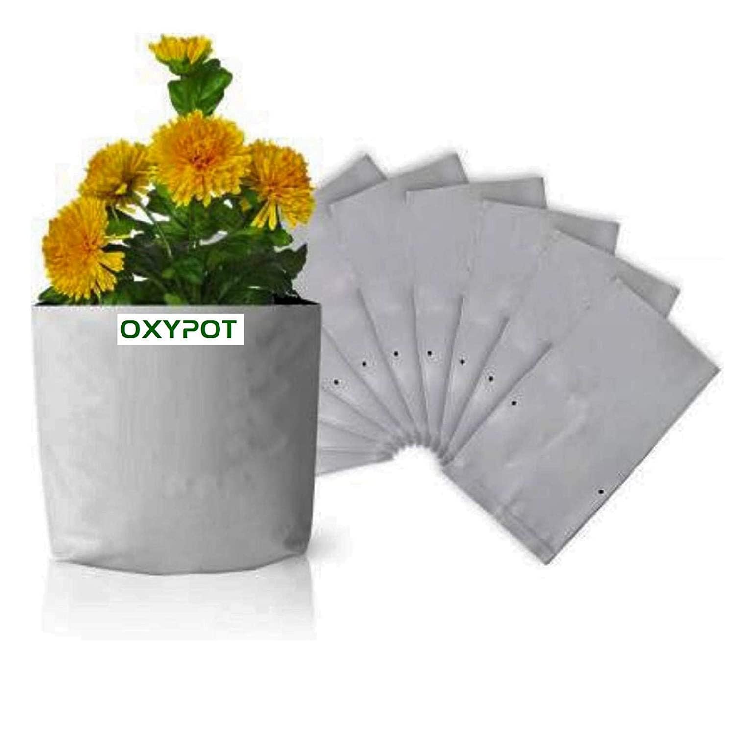Oxypot Poly Grow Bags 150 Microns UV Stabilized (40x24x24 cm)