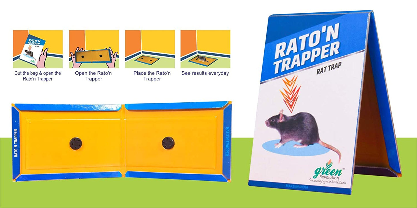 Green Revolution Glue Rat Trap