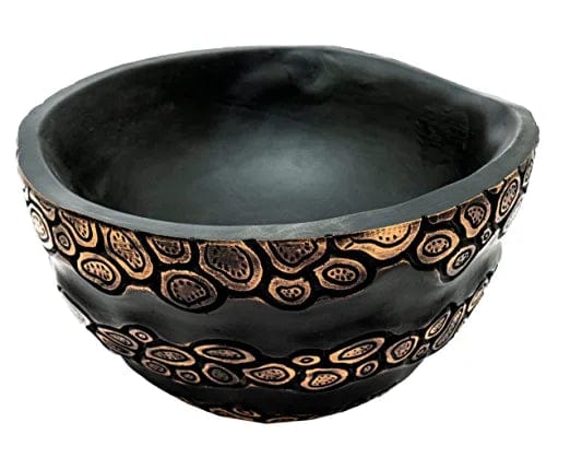 Naturals Export Black Flower Pot (23x23x13 cm)