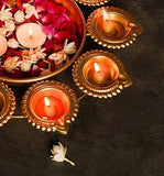 Naturals Export Lotus Urli Bowl/Tealight Candle Holder (12 Inches) - Set of 3