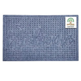 Mats Avenue Rubber and PP Extra Large Welcome Mat Grey Color (60x90cm)