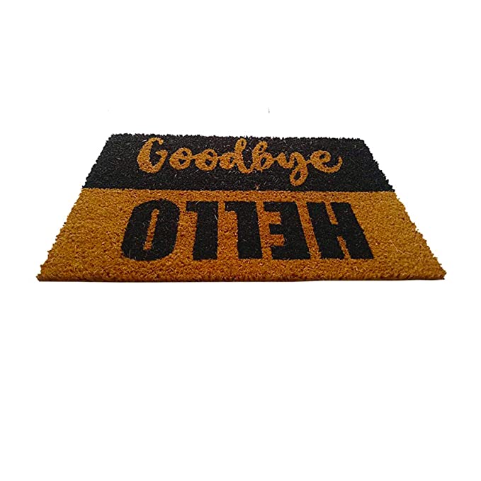 Mats Avenue Heavy Duty Coir Door Mat, Dual Theme Printed (40x60cm)