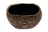 Naturals Export Ceramic Terracotta Flower Vase Pot (Brown Color)