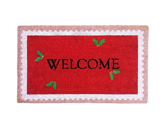 Mats Avenue Multicolor Coir Printed Door Mat (45x75cm), Set of 1