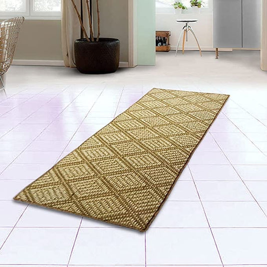 Mats Avenue Handmade Heritage Sisal Large Carpet (60x150cm), Honey Color