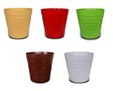 VGreen Garden Mix Color Flower Planter Pot (Set of 3)