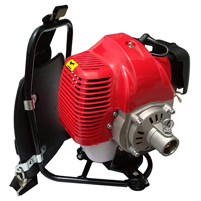 9T9 52CC 2 Stroke Petrol Brush Cutter Backpack (With Attachments)