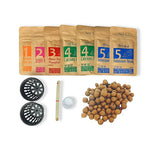 Pindfresh Hydroponic Kit Refill Pack (Pindpipe, Nutrients, Clayballs+2 Netpots)