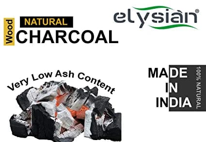 Elysian Natural Wood Charcoal for Barbecue/Angeethi