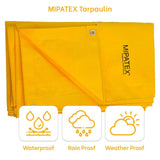 Mipatex Tarapaulin Sheet (36ft x 30ft, 200 GSM, Yellow)
