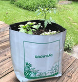 Mats Avenue Grow Bags (40x24x24) White-Black