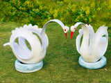 De'Dzines Swan Shape Planters (Set of 2)