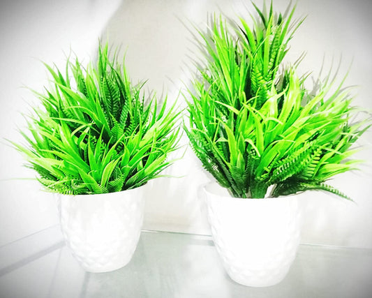 MG ART Artificial Potted Plants (Set of 2)