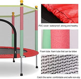 Fitness Guru 55 inch Outdoor Mini Trampoline with Net