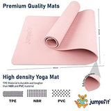 Fitness Guru High Foaming TPE Yoga Mat with Carrying Bag (6mm)