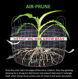 Oxypot Geo Fabric Black Grow Bag (16 x 12 Inches)