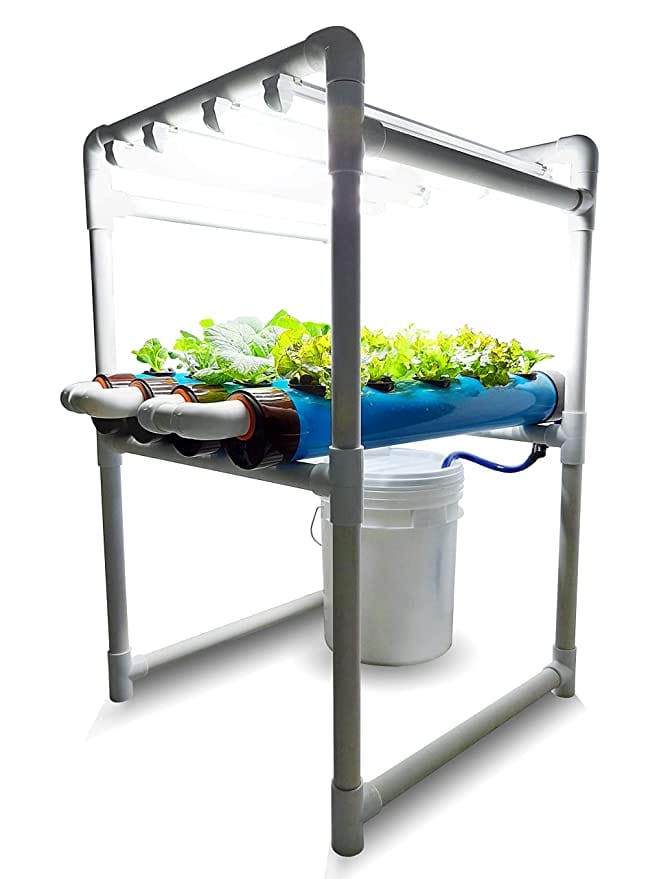 Pindfresh Hydroponic Kit For 20 Leafy Greens (All Inclusive Kit)