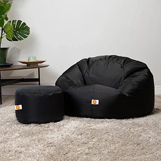 Buy Papillon Filled Bean Bag (XXXL, Grey) Online in India at Best Price -  Modern Bean Bags - Living Room Furniture - Furniture - Home - Wooden Street  Product