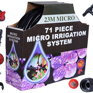 Pinolex Drip Irrigation Gardener's Micro Drip Kit for 20 Pots (DIY Kit)