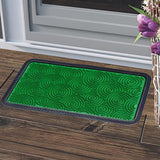 Mats Avenue PP and Rubber Door Mat (40x70cm), Dark Green