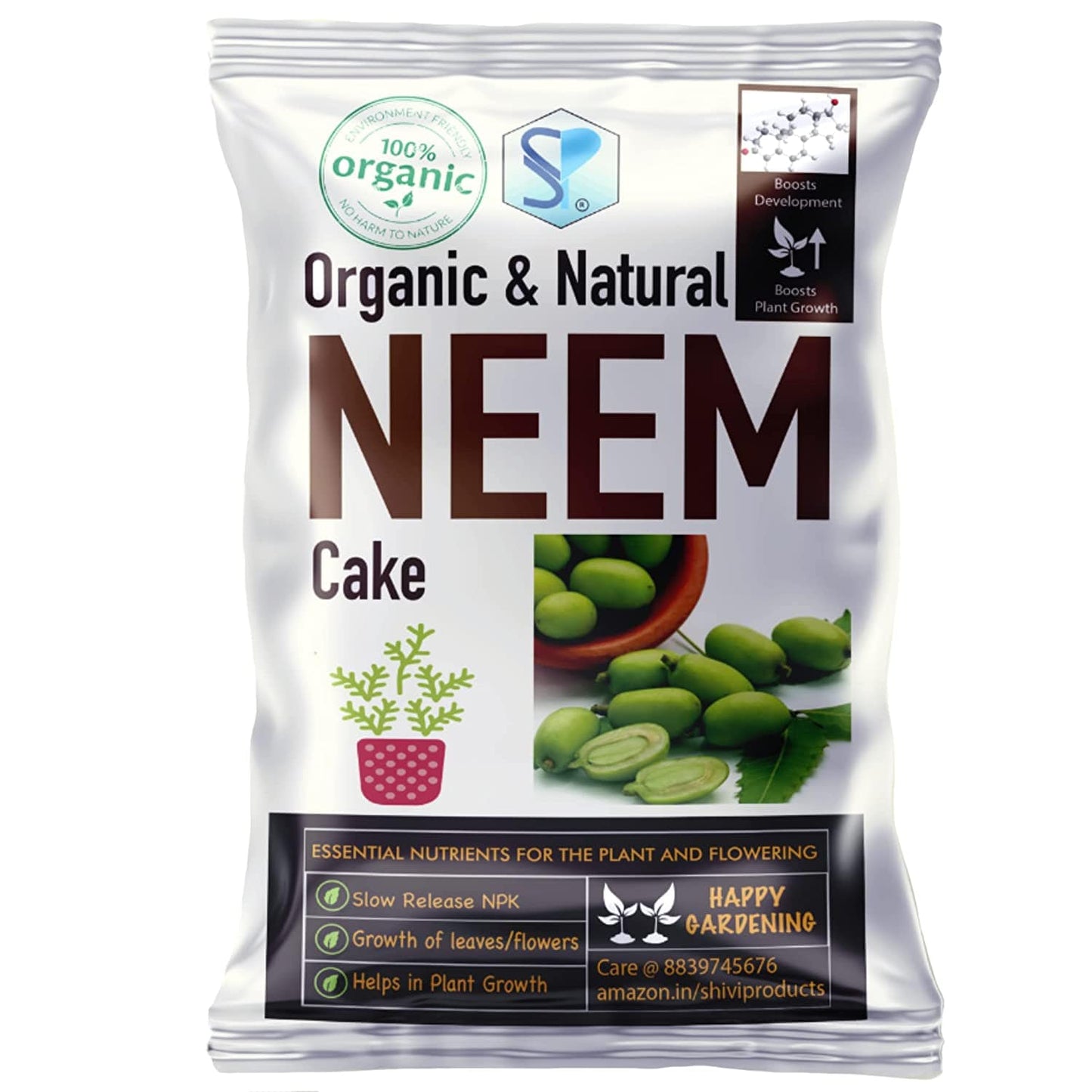 Shiviproducts Neem Khali Cake (Organic)