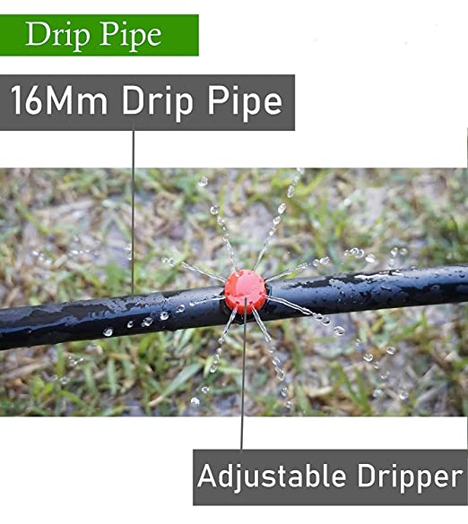 DASHANTRI Drip Irrigation 16mm Main Supply Line Pipe
