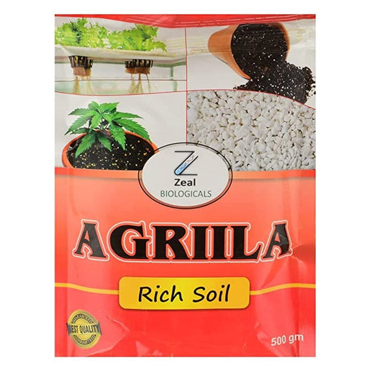 Zeal Biologicals Agrilla Potting Mix Soil (500 g, Powder)