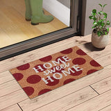 Mats Avenue Coir Door Mat with Anti Skid Rubberized Backing Home Theme (40x60cm)