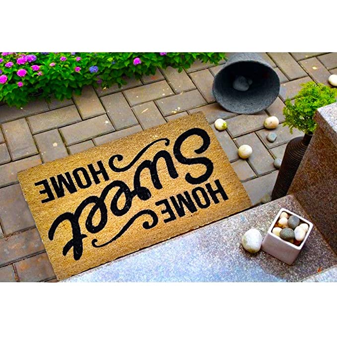 Mats Avenue Home Sweet Home Theme Coir Doormat (45x75cm) - Set of 1