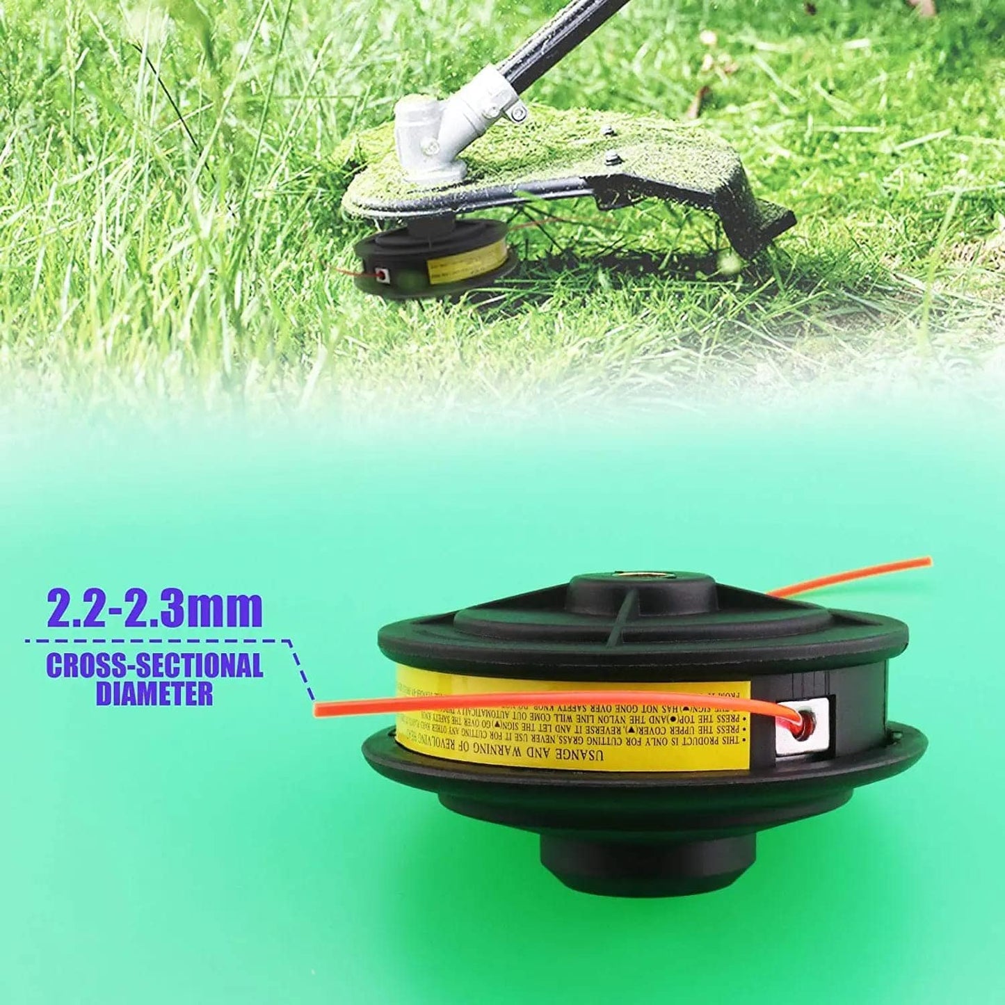 SNE String Trimmer Head Tap and Go Brush Cutter