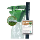 GAIAGEN Sugarcane Top Borer Combo Pack - Pheromone Lure for Sugarcane Top Borer (Scirpophaga excerptalis) & Insect Funnel Trap