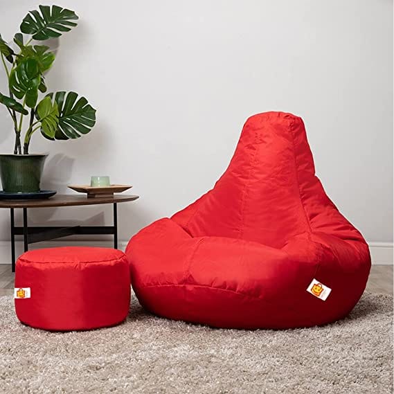 Buy Comfy XL Bean Bag in Tan Brown colour upto 40% Discount | Godrej Interio