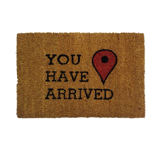 Mats Avenue Destination Theme Coir and Rubber Backed Door Mat (40x60 cm)