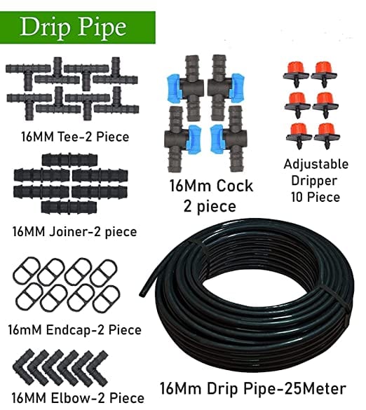 DASHANTRI Drip Irrigation 16mm Main Supply Line Pipe