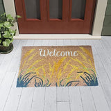 Mats Avenue Welcome Nature Theme Multi-Color Coir Doormat (40x60cm)