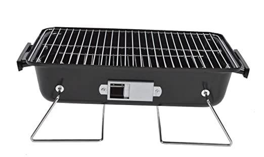 Flareon Skipper Charcoal Briquettes Barbecue (BBQ) Grill, Black