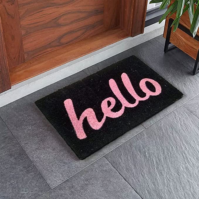 Mats Avenue Coir Door Mat Hello Pattern (40x60cm)