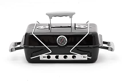 Flareon Skipper Briefcase Charcoal Briquettes Barbecue(BBQ) Grill, Portable